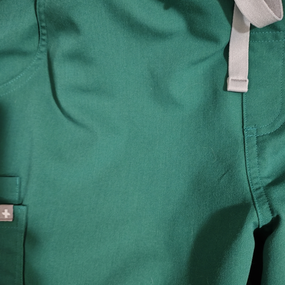 Figs Women's Scrub Pants in Teal - Picture 3 of 4
